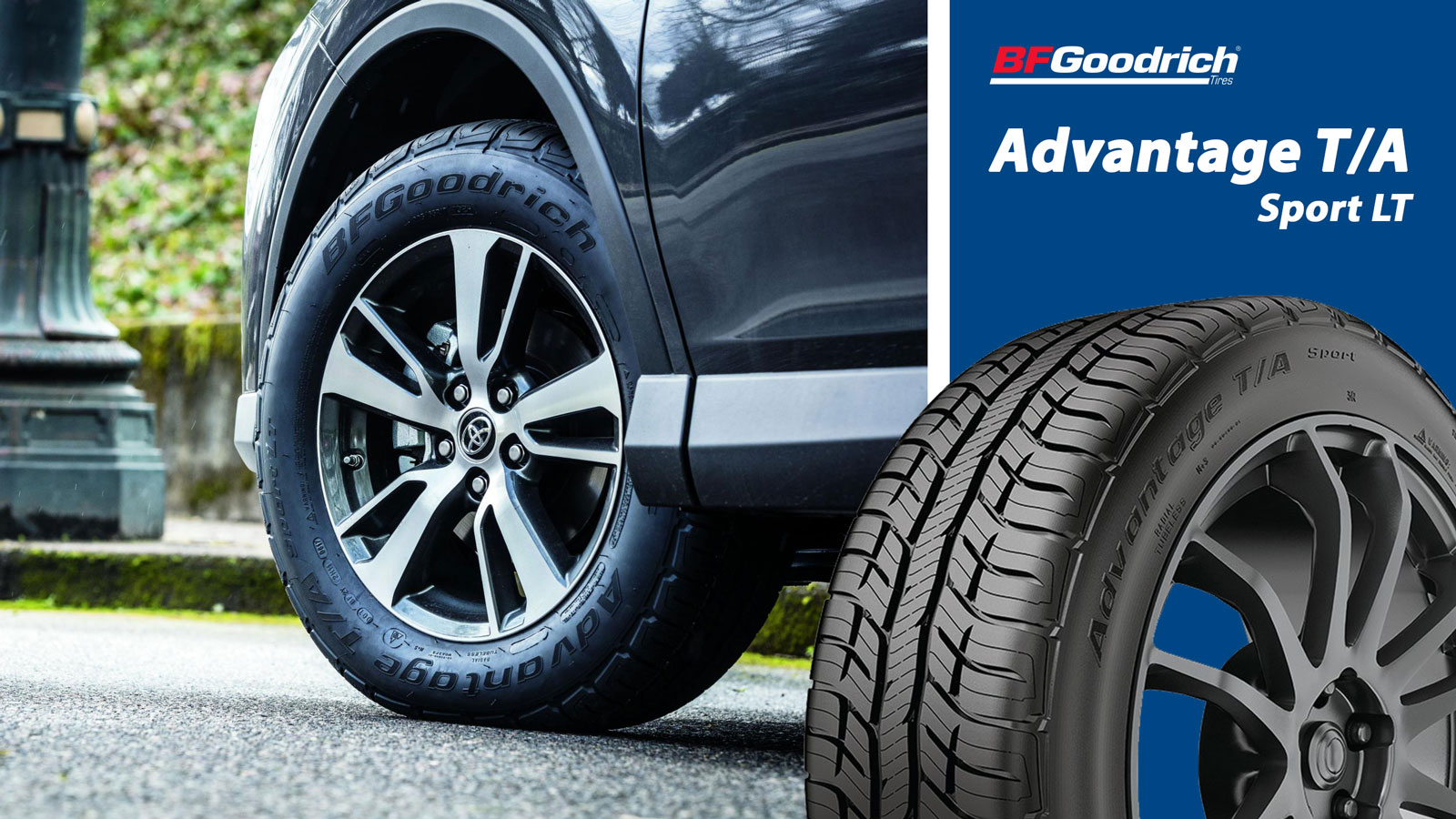 BFGoodrich выпустили в продажу новые шины Advantage T/A Sport LT для внедорожников и кроссоверов