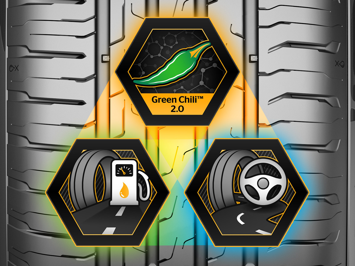 Continental EcoContact 6 - новый компаунд GreenChili 2.0