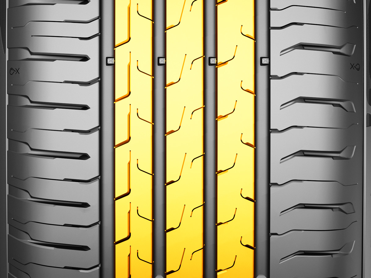 Центральная часть протектора Continental EcoContact 6