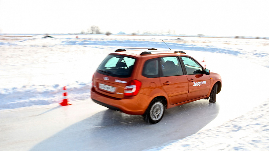 Тест фрикционных зимних шин 175/65 R14